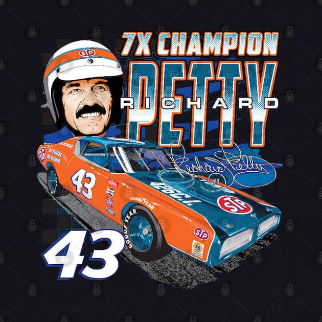 Richard Petty Seven-Time Champion by art.Hamdan